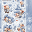 [DD60] Dear Dolly 'New Year Calendar Makers/ A Little Journey to Find Snowflake Flowers' Sticker Sheet - Dear Dolly_DD60S2 - A Little Journey to Find Snowflake Flowers (Glitter)_korean_sticker_stationery