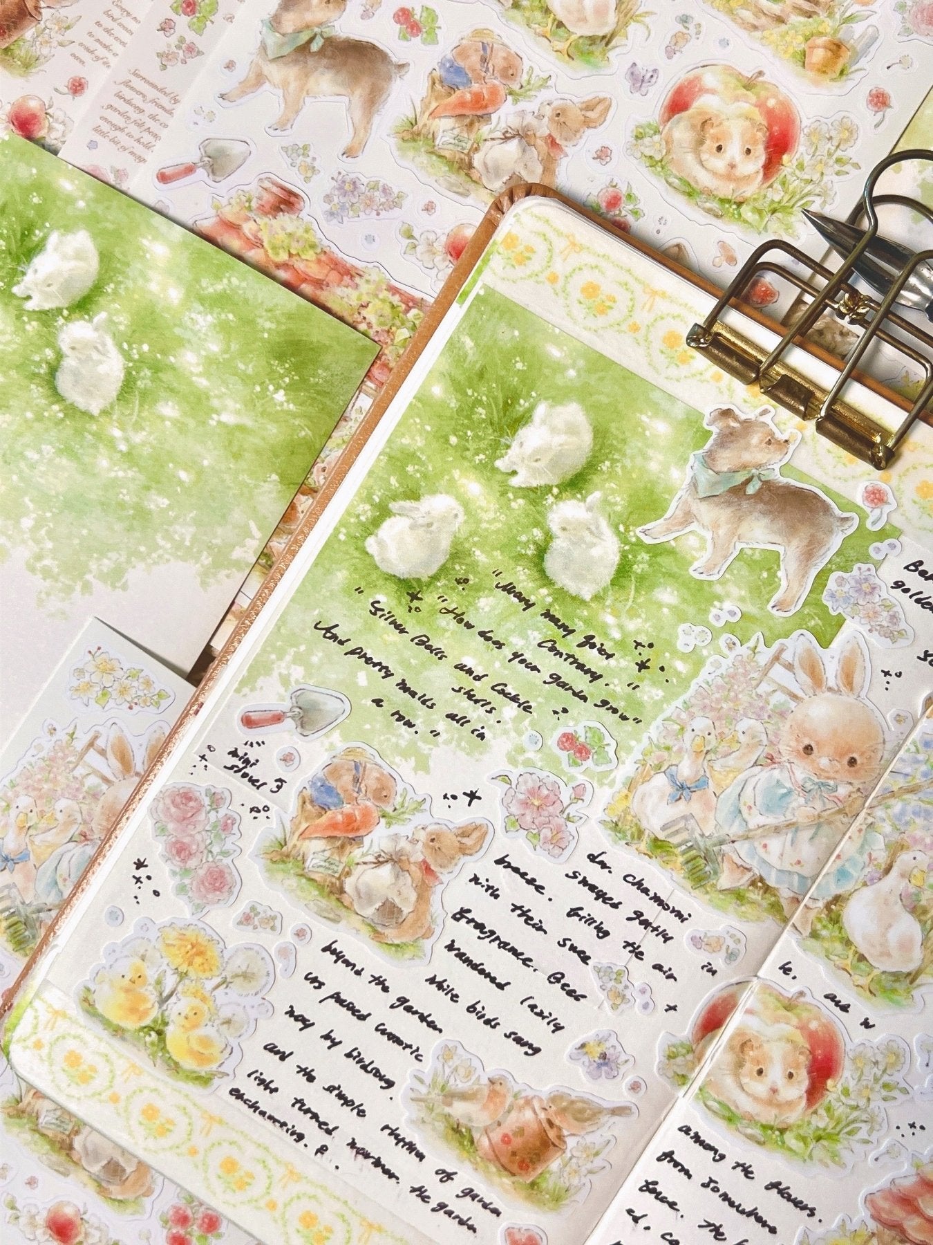 [DD72] NEW Dear Dolly 'The Tender Verdant Season' Memo Sticker Set -Dear Dolly__korean_sticker_stationery