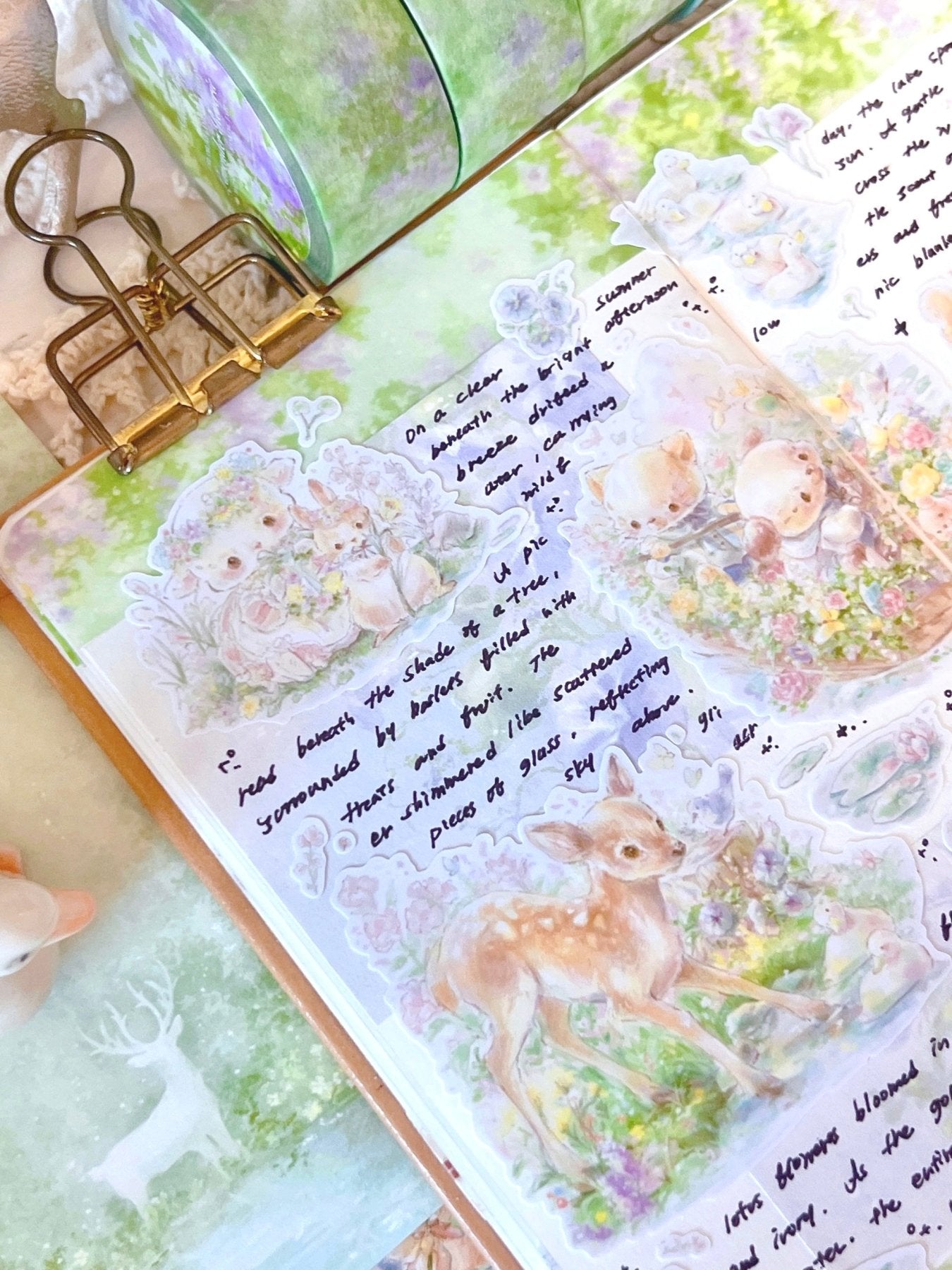 [DD72] NEW Dear Dolly 'The Tender Verdant Season' Memo Sticker Set -Dear Dolly__korean_sticker_stationery