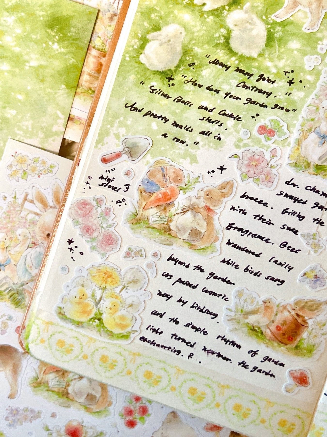 [DD72] NEW Dear Dolly 'The Tender Verdant Season' Memo Sticker Set -Dear Dolly__korean_sticker_stationery