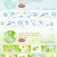 [DD73] NEW RESTOCK Dear Dolly 'Quiet Green Shade of Summer/Sparkling Starlit Tides/Clover Jello' Kisscut (options) -Dear Dolly_DD73S1 - Sparkling Starlit Tides_korean_sticker_stationery
