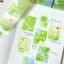 [DD73] NEW RESTOCK Dear Dolly 'Quiet Green Shade of Summer/Sparkling Starlit Tides/Clover Jello' Kisscut (options) -Dear Dolly_DD73S1 - Sparkling Starlit Tides_korean_sticker_stationery
