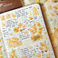 [DD74] NEW Dear Dolly 'Prelude to Summer' Sticker Pack (Singles/Pack) -Dear Dolly_DD74S4 - Green Rain and Black Kitten_korean_sticker_stationery
