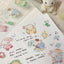 [DD77] NEW Dear Dolly 'Little Puddle Parade/Ribbon Tied Friends' Kisscut Masking Tape (options) -Dear Dolly_DD77S1 - Little Puddle Parade_korean_sticker_stationery