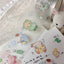 [DD77] NEW Dear Dolly 'Little Puddle Parade/Ribbon Tied Friends' Kisscut Masking Tape (options) -Dear Dolly_DD77S1 - Little Puddle Parade_korean_sticker_stationery