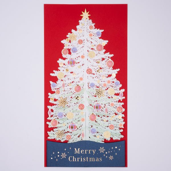 [EA01] EASE Laser Cut 3D Christmas Tree Card - EASE__korean_sticker_stationery