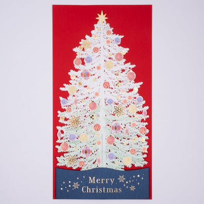 [EA01] EASE Laser Cut 3D Christmas Tree Card - EASE__korean_sticker_stationery