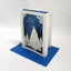 [EA03] EASE Laser Cut Shadow Box Blue Christmas Tree Card - EASE__korean_sticker_stationery