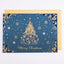 [EA07] EASE Christmas Blue Gold Christmas Tree - EASE__korean_sticker_stationery