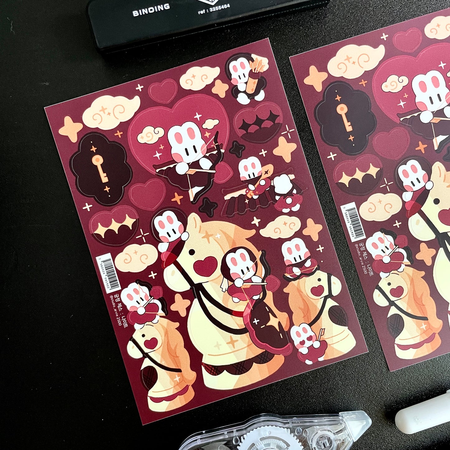 [STA31] Studio Arvie Palace Chess Sticker Pack (Singles/Pack)