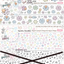 [MB53] NEW Maybean '3D Aurora Foil/Glitter Silver Foil' Kisscut Masking Tape (options)