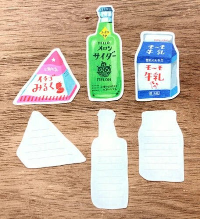 [FR23] Furukwashiko Letter Set - Milk and Soda - Furukwashiko__korean_sticker_stationery