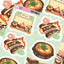 [FT04] Fantafore My Slow Food - Mala Rose Tteokbokki & Galbi Sticker Pack (Single/Pack) - Fantafore_FT04S3 - Galbi Memo Sticker (2)_korean_sticker_stationery