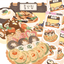 [FT05] Fantafore Zombear's New Year Food Sticker Pack (Single/Pack) - Fantafore_FT05S3 - Food Memo Sticker (2)_korean_sticker_stationery