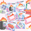 [FT23] Fantafore Devil Girl's Summer Survival Sticker Pack (Single/Pack) - Fantafore_FT23S4 - Memo Stickers (12)_korean_sticker_stationery
