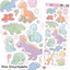 [FT29] Fantafore I Love Dinosaur Sticker Pack (Single/Pack) - Fantafore_FT29S1 - Dino Encyclopedia_korean_sticker_stationery