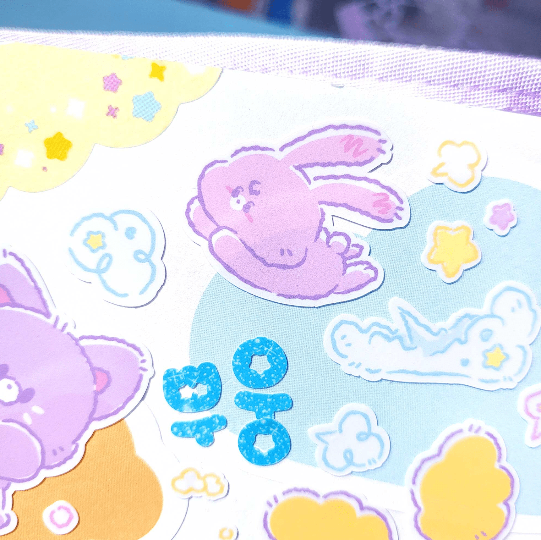 [GO15] Gowoongrim Bbung Sticker Sheet - Gowoongrim__korean_sticker_stationery