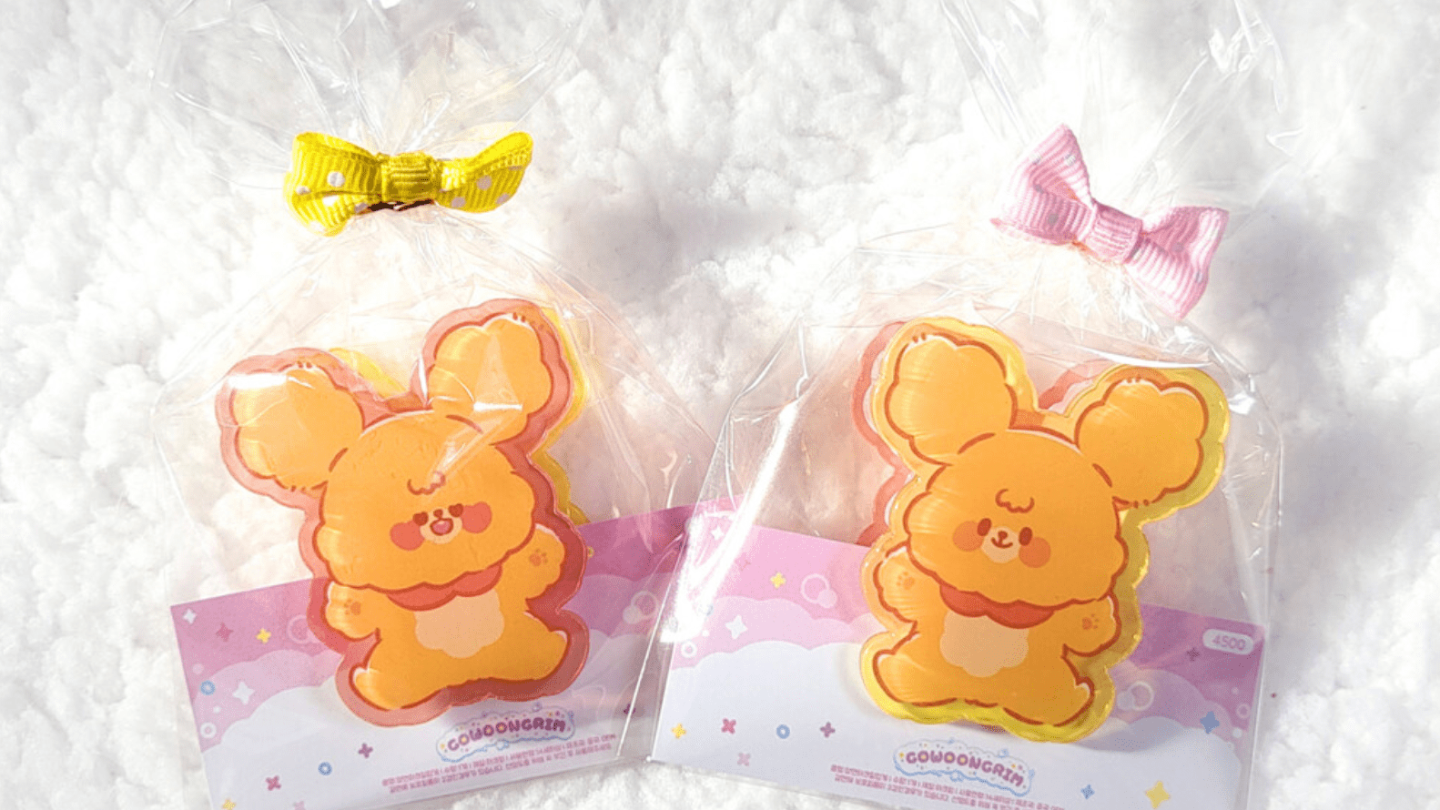[GO26] Gowoongrim Acrylic Clips (options) - Gowoongrim_GO26S4 - Dog_korean_sticker_stationery