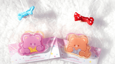 [GO26] Gowoongrim Acrylic Clips (options) - Gowoongrim_GO26S1 - Bear_korean_sticker_stationery