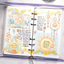 [GO30] Gowoongrim Weather Sticker Pack (Singles/Pack) - Gowoongrim_GO30S4 - Rainbow Quilt_korean_sticker_stationery
