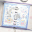 [GO30] Gowoongrim Weather Sticker Pack (Singles/Pack) - Gowoongrim_GO30S4 - Rainbow Quilt_korean_sticker_stationery