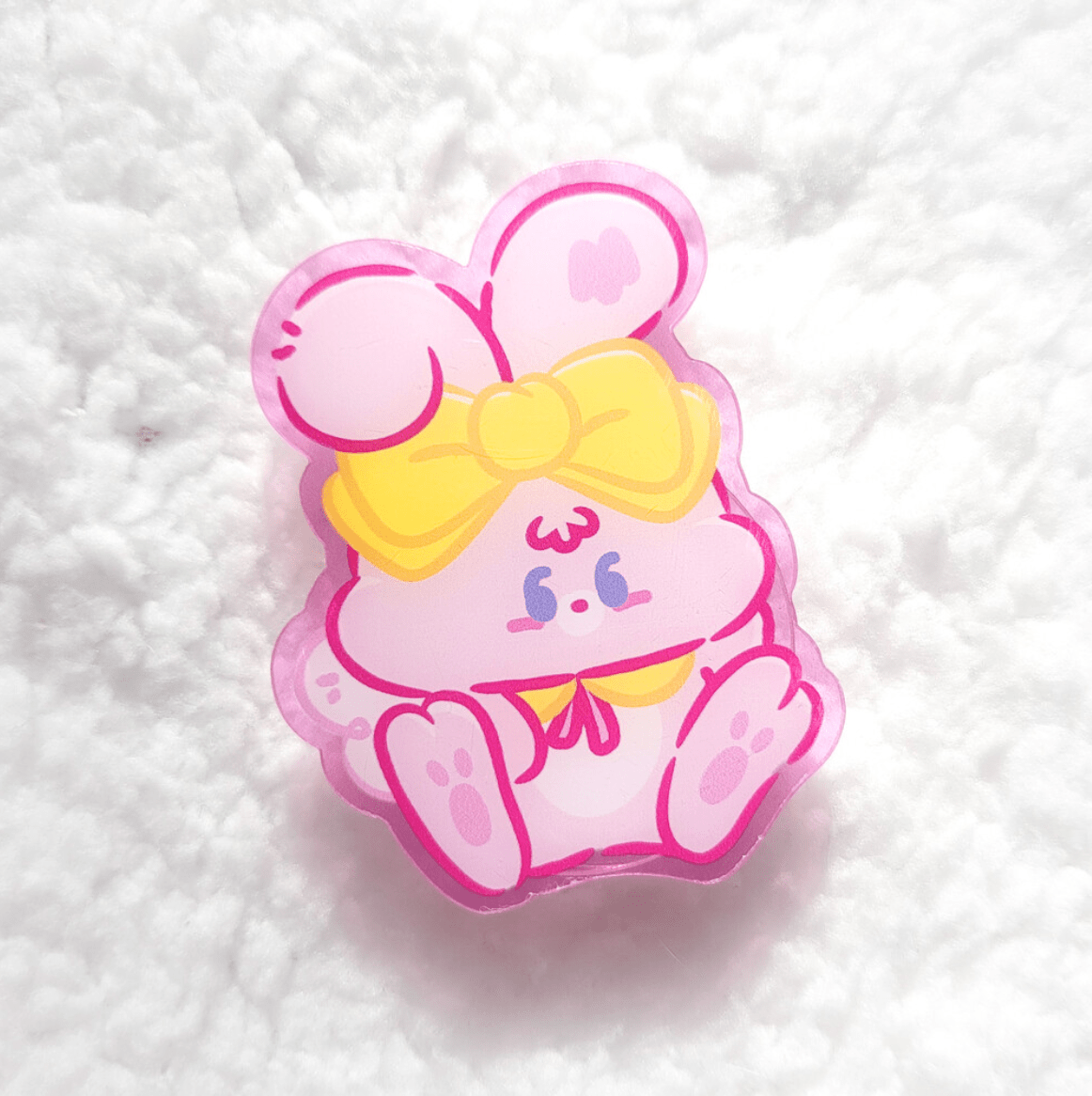 [GO35] Gowoongrim Characters Grip - Tok (options) - Gowoongrim_GO35S2 - Bunny_korean_sticker_stationery