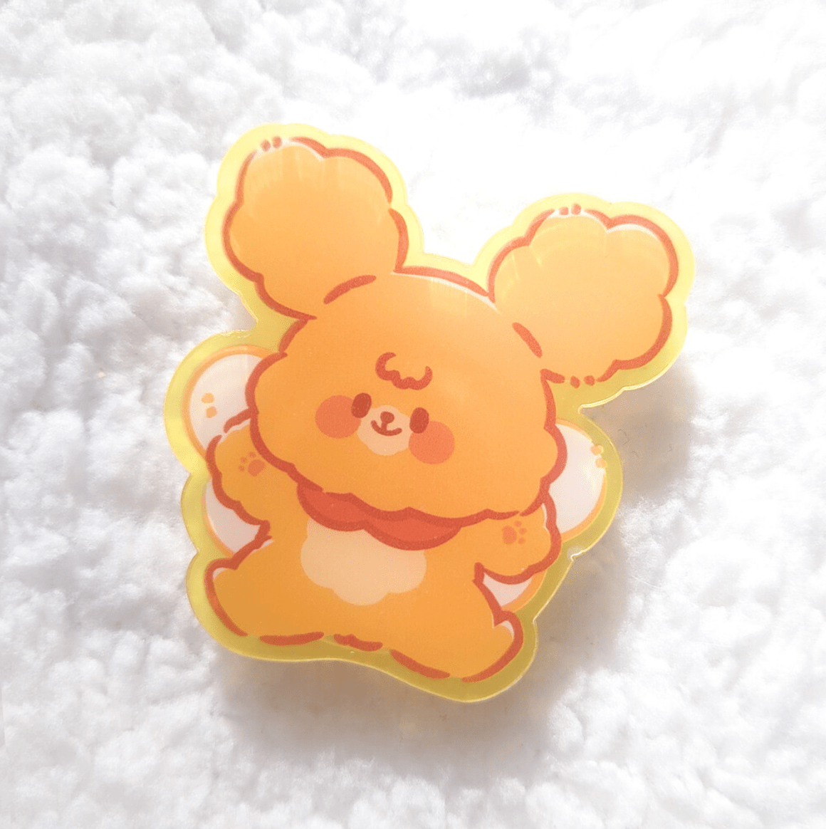 [GO35] Gowoongrim Characters Grip - Tok (options) - Gowoongrim_GO35S4 - Dog_korean_sticker_stationery