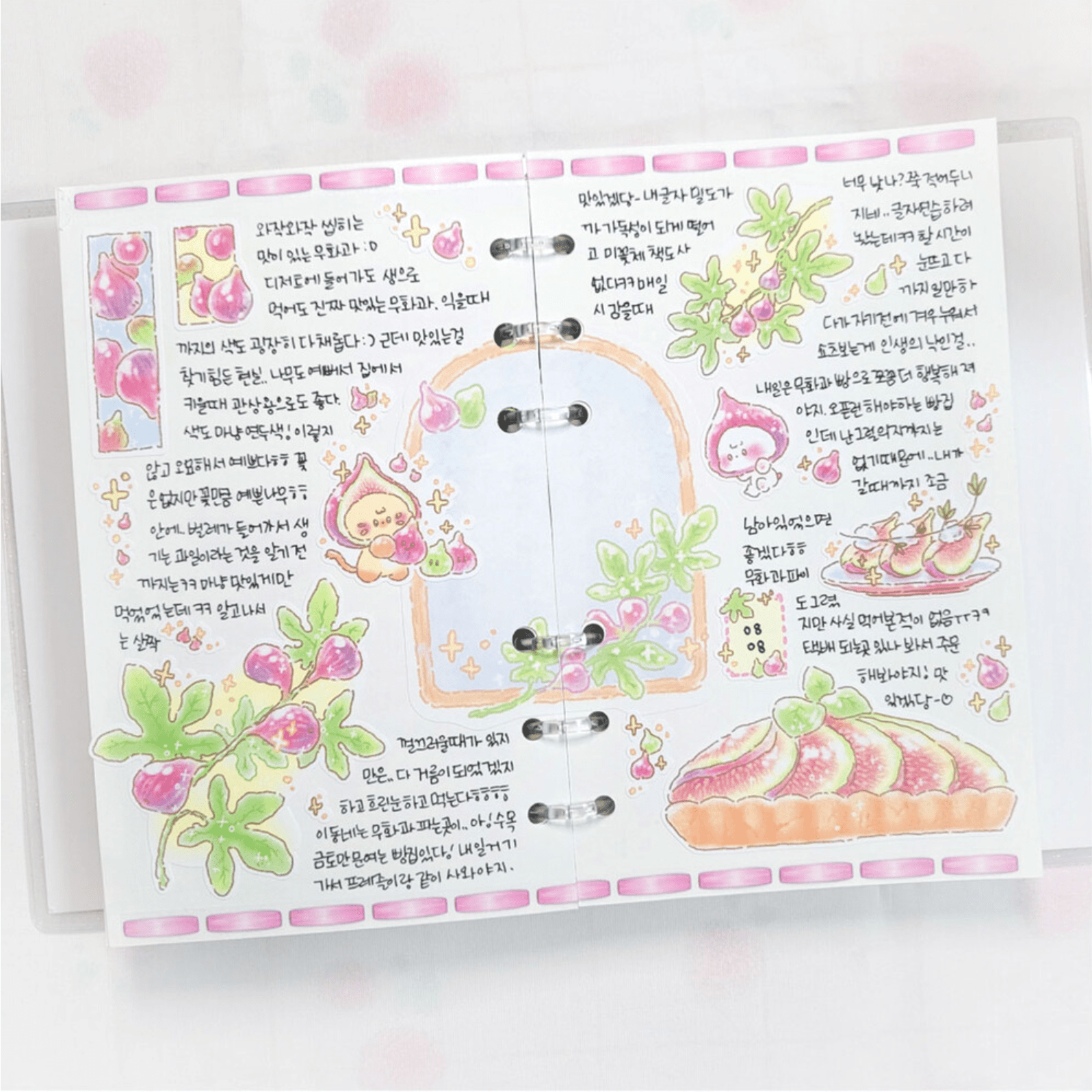 [GO36] Gowoongrim Return of the Fruits Sticker Pack (Singles/Pack) - Gowoongrim_GO36S4 - Fig_korean_sticker_stationery