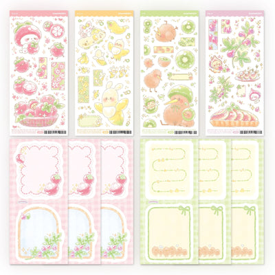 [GO36] Gowoongrim Return of the Fruits Sticker Pack (Singles/Pack) - Gowoongrim_GO36 - Pack_korean_sticker_stationery