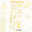 [GO36] Gowoongrim Return of the Fruits Sticker Pack (Singles/Pack) - Gowoongrim_GO36S2 - Banana_korean_sticker_stationery