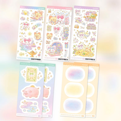 [GO40] Gowoongrim 'Wish' Sticker Pack (Singles/Pack) - Gowoongrim_GO40 - Pack_korean_sticker_stationery