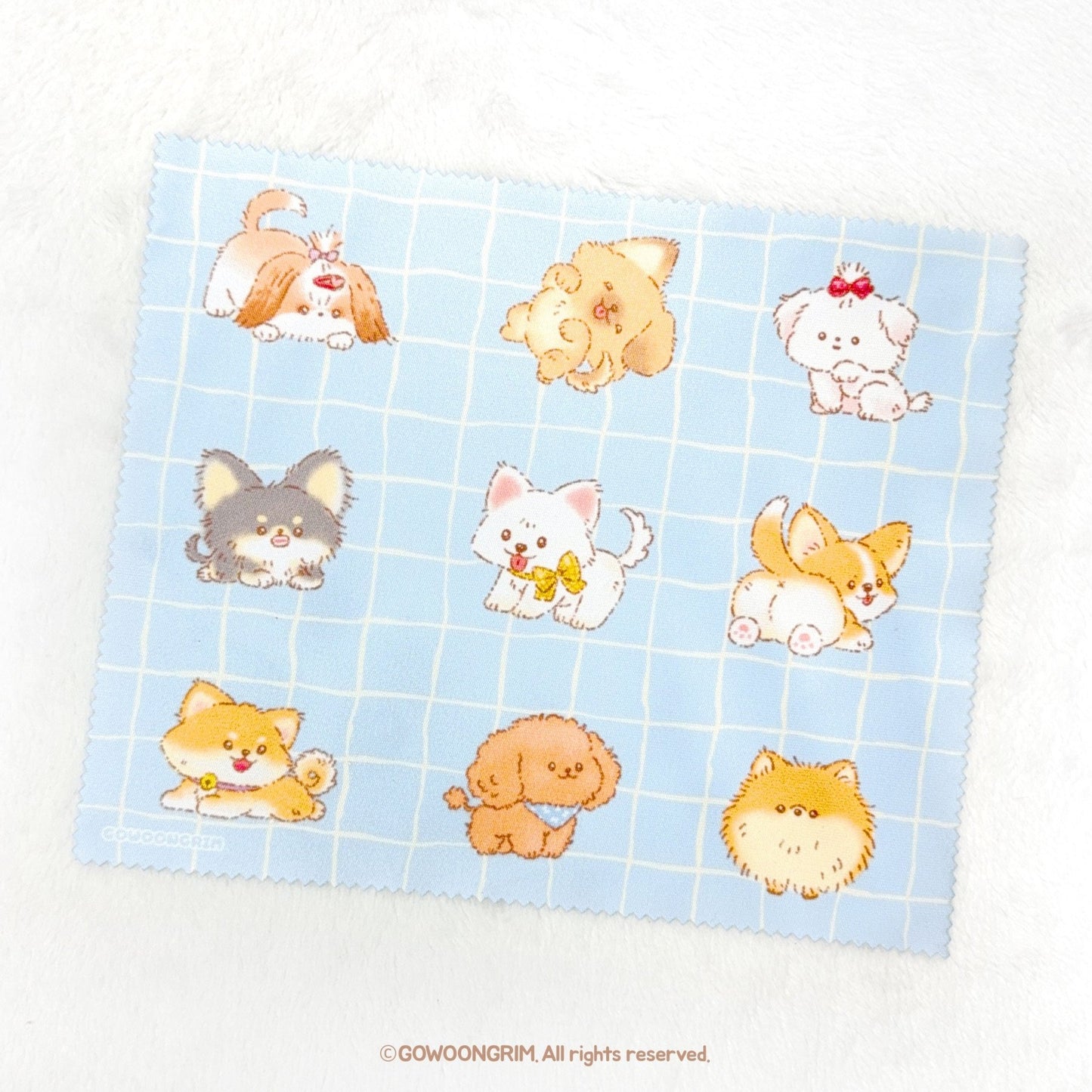 [GO47] Gowoongrim 'Small Cutie Animals' Multi - cleaner (options) - Gowoongrim_GO47S3 - Dog_korean_sticker_stationery