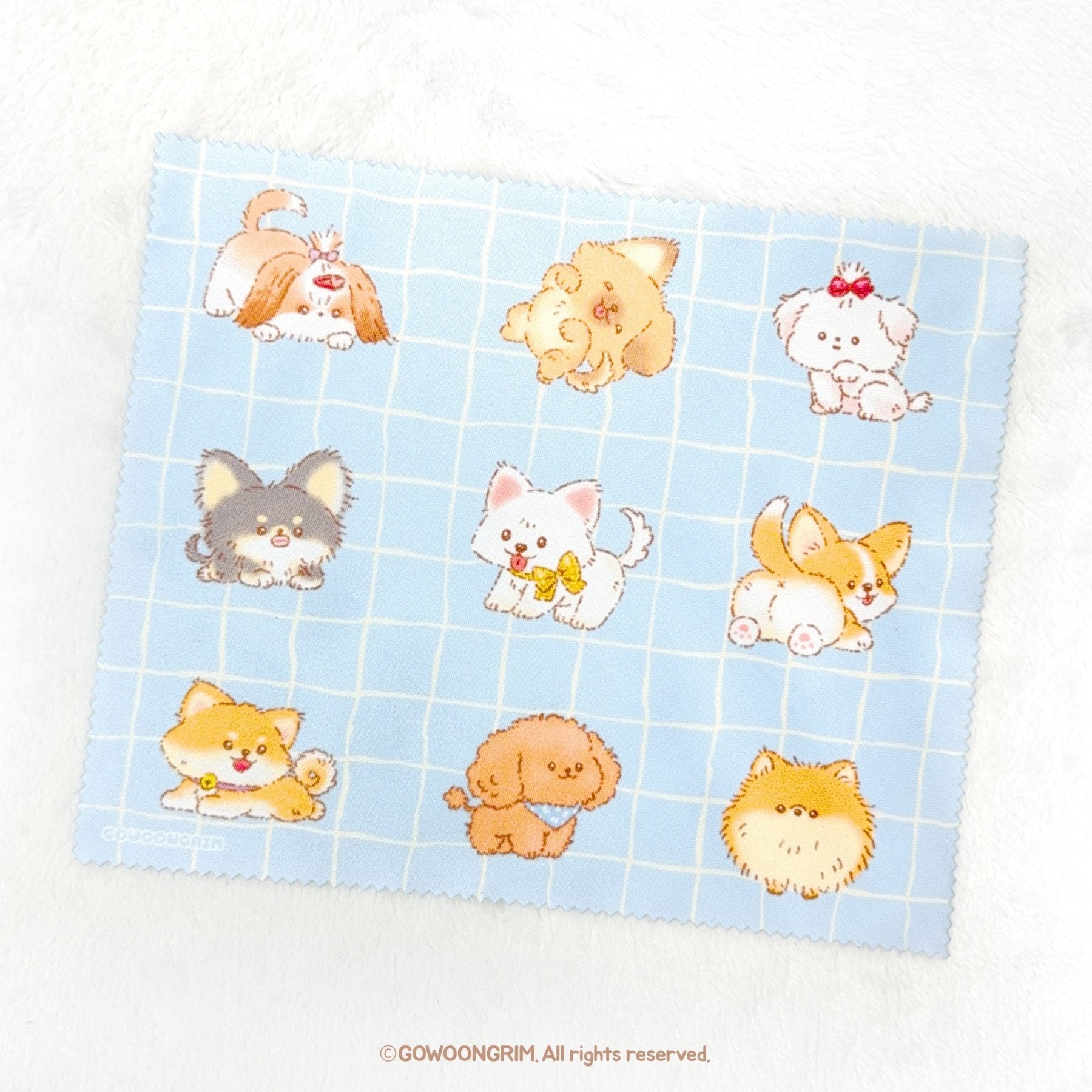 [GO47] Gowoongrim 'Small Cutie Animals' Multi - cleaner (options) - Gowoongrim_GO47S3 - Dog_korean_sticker_stationery