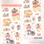 [GO52] Gowoongrim 'Give me All the Good Food' Sticker Pack (Pack/Singles) - Gowoongrim_GO52S2 - Rice Thief_korean_sticker_stationery