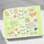 [GO52] Gowoongrim 'Give me All the Good Food' Sticker Pack (Pack/Singles) - Gowoongrim_GO52S1 - Hamboogie Invasion (Alien)_korean_sticker_stationery