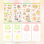 [GO52] Gowoongrim 'Give me All the Good Food' Sticker Pack (Pack/Singles) - Gowoongrim_GO52 - Pack_korean_sticker_stationery