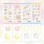 [GO59] Gowoongrim 'Goodnight' Sticker Pack (Pack/Singles) - Gowoongrim_GO59 - Pack_korean_sticker_stationery