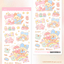 [GO59] Gowoongrim 'Goodnight' Sticker Pack (Pack/Singles) - Gowoongrim_GO59S2 - PJ Party (Pink)_korean_sticker_stationery