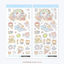 [GO60] Gowoongrim 'Tranform! Cuties' Sticker Pack (Pack/Singles) - Gowoongrim_GO60S2 - Ocean Cuties_korean_sticker_stationery