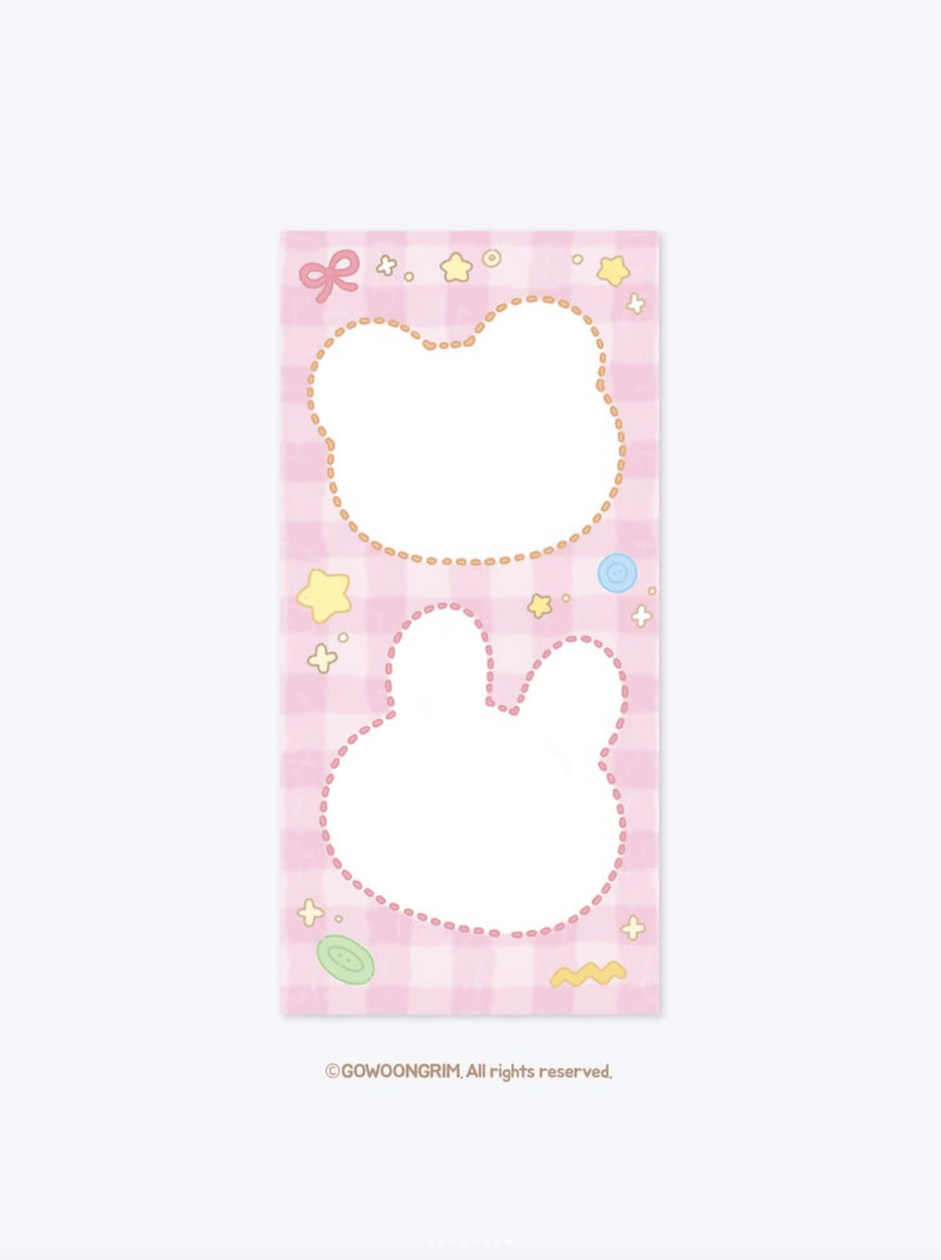 [GO60] Gowoongrim 'Tranform! Cuties' Sticker Pack (Pack/Singles) - Gowoongrim_GO60S4 - Memo Stickers (4)_korean_sticker_stationery