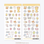 [GO60] Gowoongrim 'Tranform! Cuties' Sticker Pack (Pack/Singles) - Gowoongrim_GO60S3 - Cutie - clopedia_korean_sticker_stationery