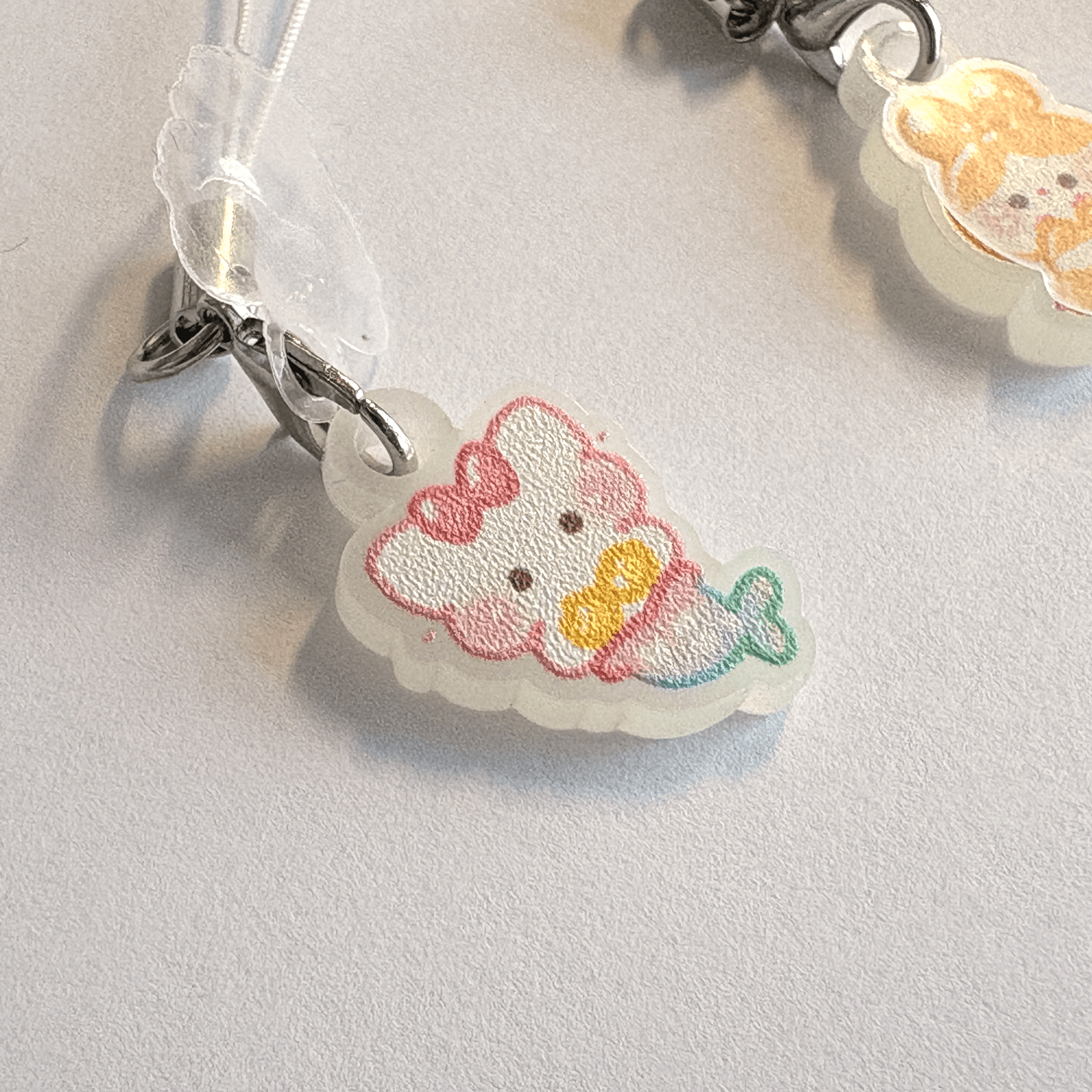 [GO64] Gowoongrim Glow in the Dark Phone Charm - Gowoongrim_GO64S1 - Green 01_korean_sticker_stationery