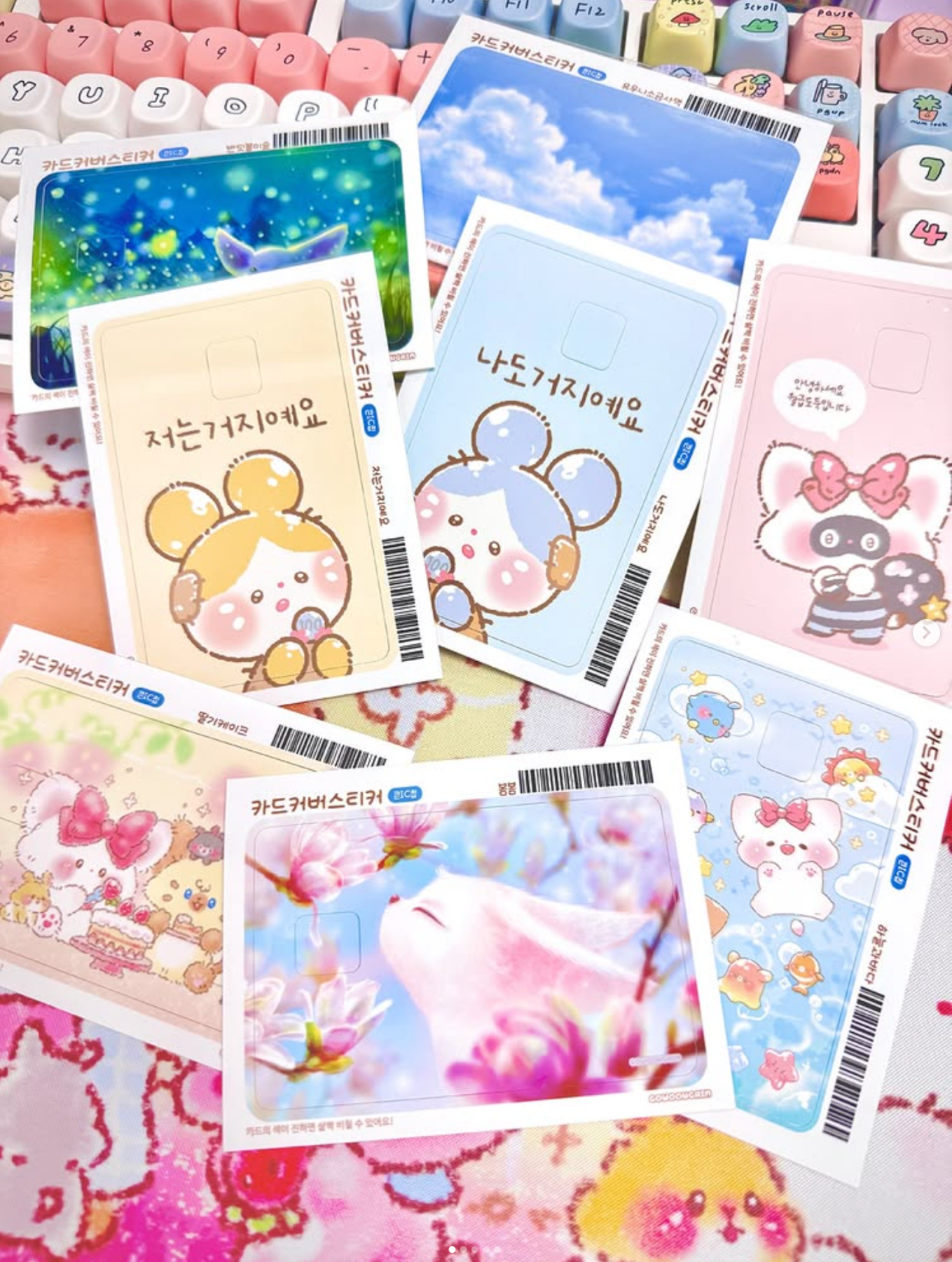 [GO71] Gowoongrim Card Cover (options) - Gowoongrim_GO71S1 - A (BIG)_korean_sticker_stationery