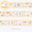 [GO73] Gowoongrim Kisscut Masking Tape (options) - Gowoongrim_GO73S2 - Corner Cuties_korean_sticker_stationery