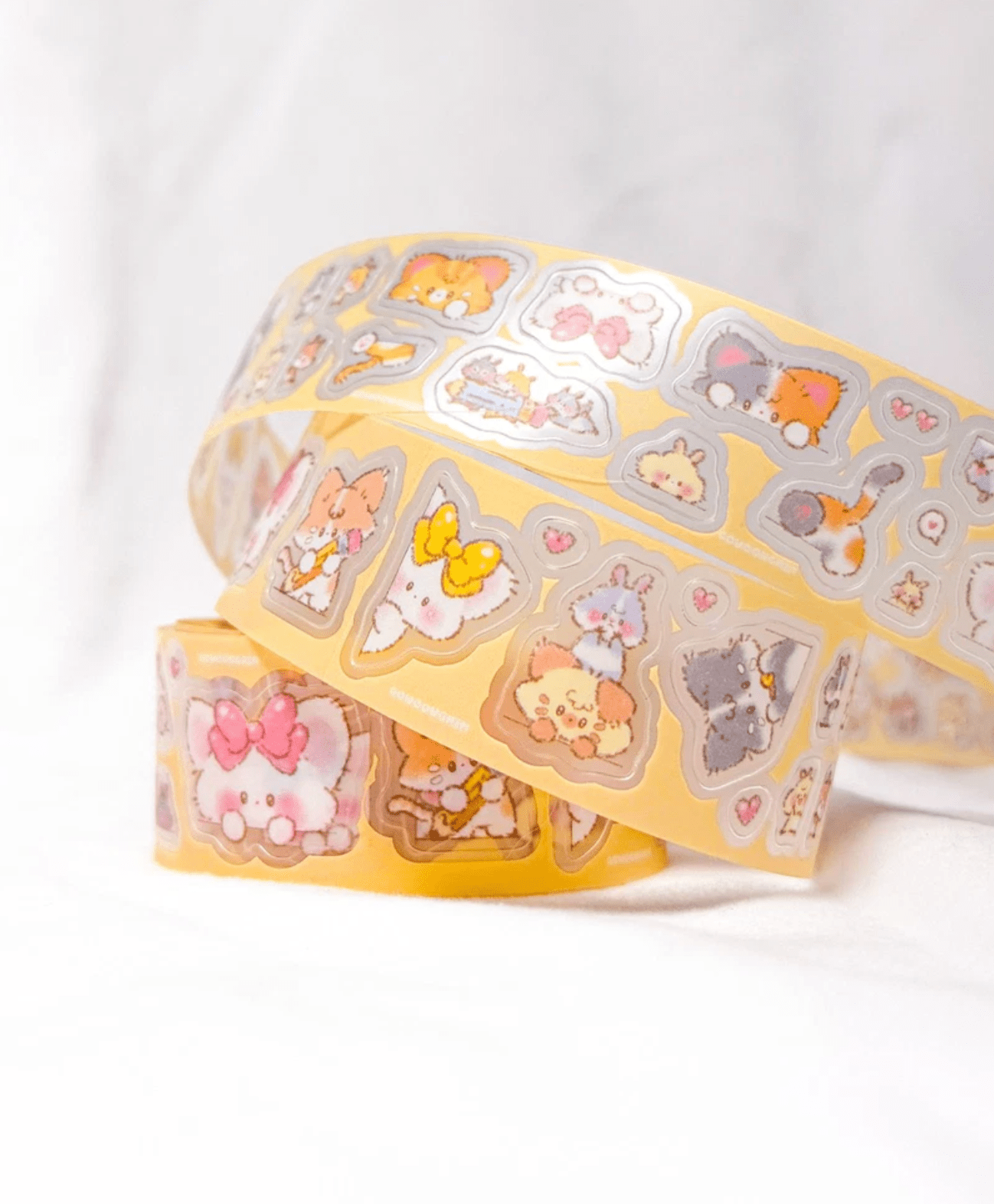 [GO73] Gowoongrim Kisscut Masking Tape (options) - Gowoongrim_GO73S3 - I Have Something to Say_korean_sticker_stationery