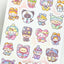 [GO74] Gowoongrim 'Button Fairy' Sticker Pack (Pack/Singles) - Gowoongrim_GO74S4 - Memo Stickers (4)_korean_sticker_stationery