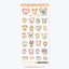 [GO74] Gowoongrim 'Button Fairy' Sticker Pack (Pack/Singles) - Gowoongrim_GO74S3 - Button OOTD_korean_sticker_stationery
