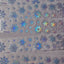 [GO78] Gowoongrim 'Shiny Cotton Candy/Collecting Buttons/Petite Buttons/Snowflake' Kisscut Masking Tape (options) - Gowoongrim_GO78S4 - Snowflake_korean_sticker_stationery