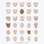 [GO80] Gowoongrim 'OOTD' Random Ddibu Seal - Gowoongrim__korean_sticker_stationery