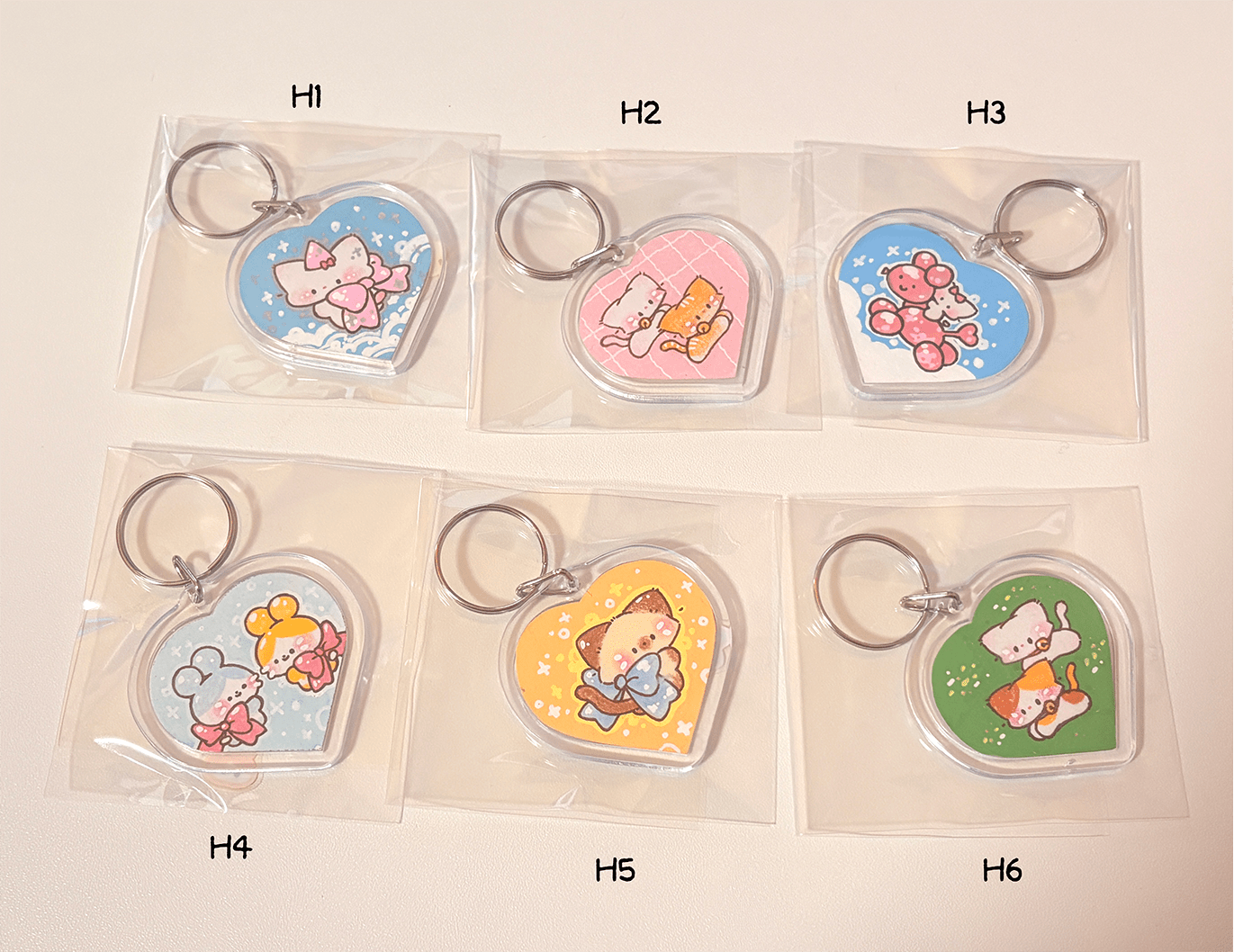 [GO83] Gowoongrim 'Original Art' Keyring (options) - Gowoongrim_GO83 - H1_korean_sticker_stationery